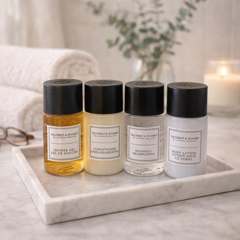 Gilchrist & Soames Luxury Travel Toiletry Set | Hotel Collection Bundle